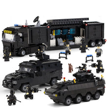 Load image into Gallery viewer, 437pcspolice series series armored vehicle