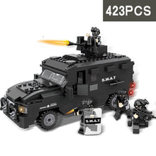 Load image into Gallery viewer, 437pcspolice series series armored vehicle
