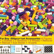 Load image into Gallery viewer, 1100/500 PCS Building Blocks Bricks Set